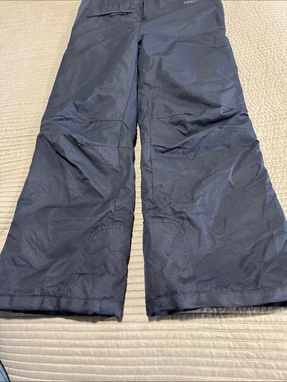 Arctix Kids Navy Blue Snow Bib Overalls - Picture 5 of 7